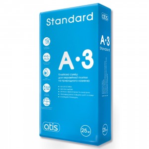 Клей д/плитки ATIS A-3 / 25кг C1T (1 сорт)