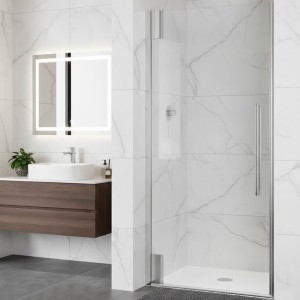 6PTS L BM 900 SHL A10 ProCare Princess 4000 Душові двері 900 мм., профіль хром глянець, скло прозоре (1 сорт)