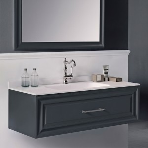 PLANA121 стільниця 121*51  з отв. під раковину, resina opaco (1 сорт)