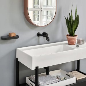 PNLASF PLINIO Раковина без отв. для змішувача,біла (1 сорт)