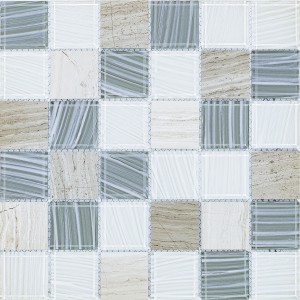 S-MOS BMM0061-017A-4 MIX STONE+GLASS MOSAIC (1 сорт)