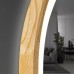 Perfection Slim Дзеркало з підсвіткою LED дуб натуральний 650мм (аурна,фронтальна,сенсорна) (1 сорт)