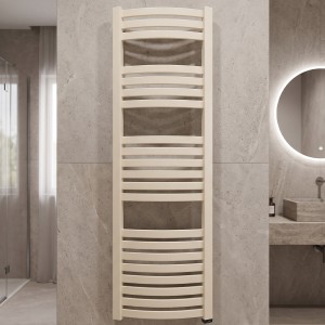 WWDEN086040KBUHE8P Рушникосушка електрична Terma Dexter One 860*400 ,колір  Blush, приховане підключення E8 (праве), 400 W (1 сорт)