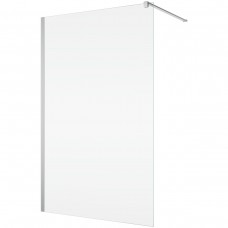 STR4PA61205007   WALK-IN EASY Душова фіксована перегородка 1200*2000, скло 6 мм,  прозоре, профіль хром (1 сорт)