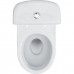 K03-072 Компакт COMPACT 902 MERIDA 011 3/6 TS PP METAL HINGES UA з поліпропіленовим сидінням з мет.кріпл., горизонтальний випуск, нижній підвід води, білий глянець (1 сорт)