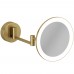 58995N0W KLUDI-VELA R дзеркало косметичне, настінне, одностороннє, brushed gold (1 сорт)