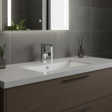 23872004  PLUS Змішувач д/раковини M, хром, з донним клапаном Click (1 сорт)
