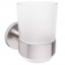 DFL21010401BN Flow Склянка з тримачем, колір Brushed Nickel PVD (1 сорт)