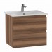 AD0060.10.VV ALINDA,Тумба під раковину 60см з умивальником SU, Walnut (1 сорт)