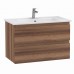 AD0080.10.VV ALINDA,Тумба під раковину 80см з умивальником SU, Walnut (1 сорт)