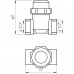 Фільтр грубого очищення SOLOMON 1/2″ ВВ нікель з відстійником (8014) TD1052
