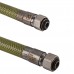 Шланг ГАЗОВЫЙ 1/2*1/2 ВВ нерж.,обплетення,пвх, PRESINOX-HG1212-1,0m (200042) (Tucai Spain)