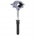 Хомут в зборi CR 1/2″ (20-23мм) з гвинтом-шурупом 8*80 та дюбелем в уп., сірий