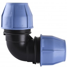 Коліно ПНД Vsplast 63*63 4001 Коліно ПНД Vsplast 63*63 4001