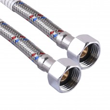Шланг нержавіюча сталь PROFI FIX 1/2″х1/2″ ВВ 0,8 м EPDM