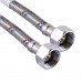 Шланг нержавіюча сталь PROFI FIX М10х1/2″ 0,5 м ПАРА EPDM