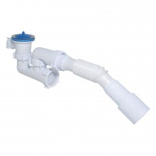 Сифон Waterstal А-82589 для душ. піддону регульов. 1 1/2″ 40/50 з гнучк. трубою Сифон Waterstal А-82589 для душ. піддону регульов. 1 1/2″ 40/50 з гнучк. трубою