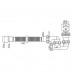 Сифон Waterstal А-82589 для душ. піддону регульов. 1 1/2″ 40/50 з гнучк. трубою Сифон Waterstal А-82589 для душ. піддону регульов. 1 1/2″ 40/50 з гнучк. трубою