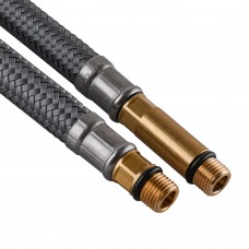Шланг для змішувача TUCAI М10х1/2″ 0,6м АНТИКОРОЗІЯ TAQ GRIF AСB 206221 ПАРА