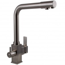 Змішувач для кухні під осмос Globus Lux LAZER GLLR-0100-8-STSTEEL