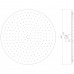 Душова лійка Globus Lux STS-0400 ТРОПИК St/ STEEL Polish