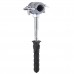 Хомут в зборi CR 3/8″ (16-19мм) з гвинтом-шурупом 8*80 та дюбелем в уп., сірий