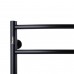 Рушникосушарка UNIO LD W 500-500-5 BLK Драбинка Дуга вода чорна
