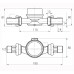 Лічильник холодної води ECOSTAR DN15 1/2″ E-D R160