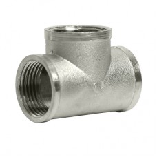 Трійник SOLOMON 1″х1/2″х1″ ВВВ нікель 8202 N Трійник SOLOMON 1″х1/2″х1″ ВВВ нікель 8202 N