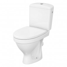 Компакт Cersanit 832 ЕKO II SIMPLEON 010 3/6 з кришкою поліпропілен з металевим кріпленням (UА)
