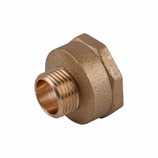 Перехідник редукційний 1″х1/2″ВЗ латунний LI533S OPTIMUM Перехідник редукційний 1″х1/2″ВЗ латунний LI533S OPTIMUM