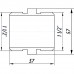 Ніпель 1 1/2″ЗЗ нікельований NN772S OPTIMUM