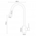 Змішувач для кухні EcoMIX Stella STE-2031-GP