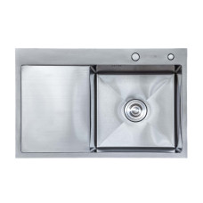 Мийка кухонна SIDER R 7850 з нержавіючої сталі 78*50*23 satin ( А0056976 )
