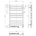 Електрична рушникосушарка н/ж. Класік Квадро 50*80 L Sensor ( А0056786 )