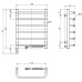 Електрична рушникосушарка ст. Симфонія 480*600 R Sensor ( А0026119 )