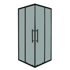 Душова кабіна INSANA Black Aqua grey - HL  87х87х195 мм без піддона ( А0058294 )