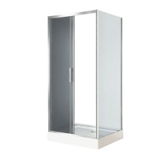 Душова кабіна INSANA Fiona 90 Grey 110*90*205 мілкий піддон 15 см ( А0059247 )