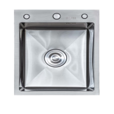 Мийка кухонна LEIF IB 5050 з нержавіючої сталі 50*50*22 satin ( А0059856 )