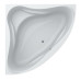 Ванна акрилова кутова ALIA 150x150 + ноги + екран під ванну ( А0045136 )