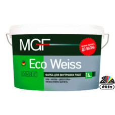 Фарба MGF "Ecoweiss M1" 1,4кг супербіла для стін