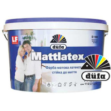 Фарба D-100  14 кг Mattlatex DUFA
