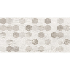 Плитка Golden Tile Marmo Milano світло-сіра гексагон 300х600 8MG151
