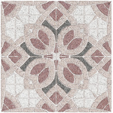 Плитка Golden Tile Sabbia квітковий кольоровий 300х300 1F1740