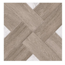 Плитка Golden Tile Marmo Wood Cross темно-бежевий 400 х400 4VH870
