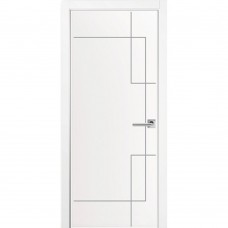 Двері FREE STYLE DOORS PRIMER WHITE №6 800*2000 міжкімнатні грунт.