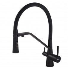 Змішувач для кухні MIXXUS PREMIUM MAGNET 021 BLACK REFL. BLACK